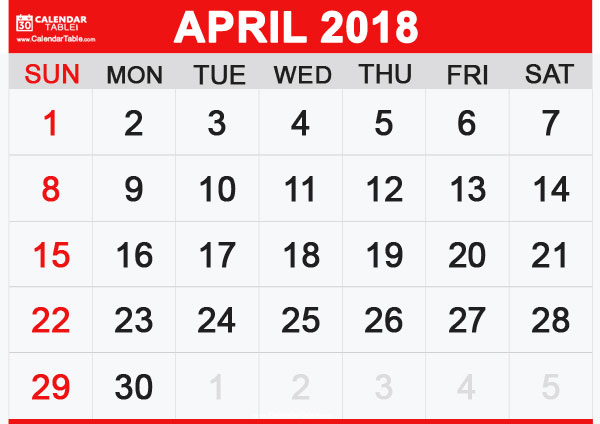 Calendar-April-2018-Landscape-Featured